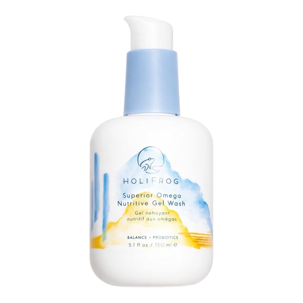 HOLIFROG SUPERIOR OMEGA NUTRITIVE GEL FACE WASH, 148ML - BRAND NEW, NO BOX